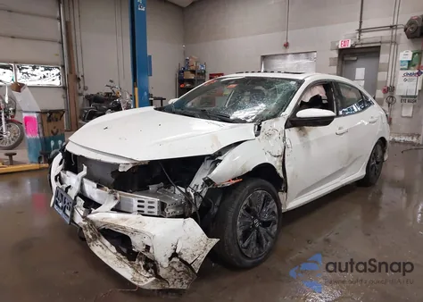 2019 Honda Civic Ex из США, поврежденный, VIN SHHFK7H62KU418150